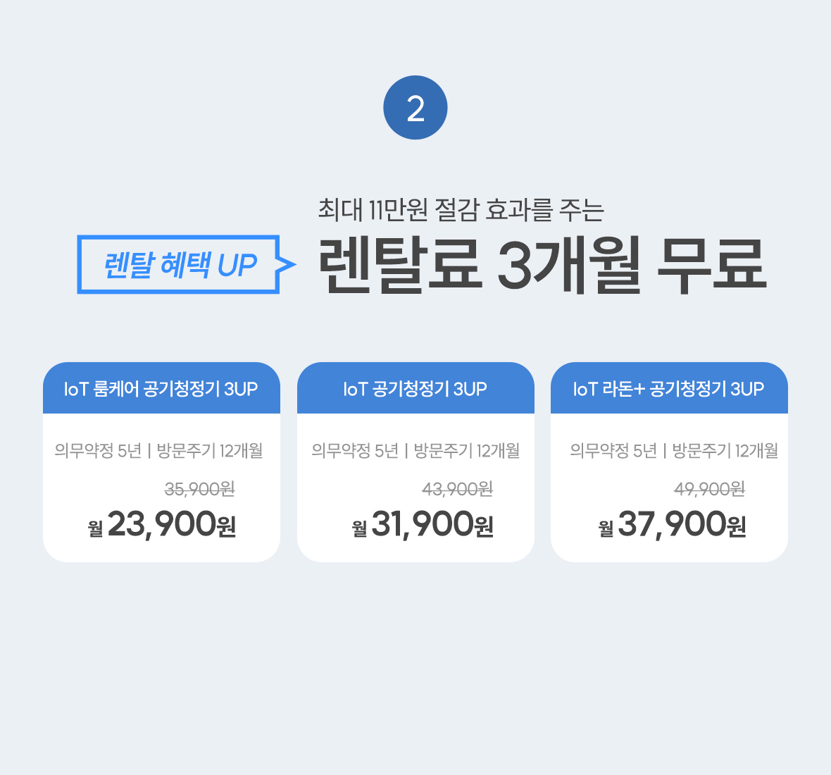 렌탈 혜택