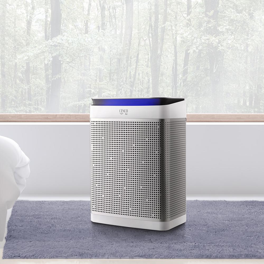 세스코 Air IoT 라돈 룸케어 공기청정기 SE 실버