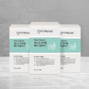 세스코 마이랩 배수구클리너 15회분 (40g x 5개입 / 3세트)