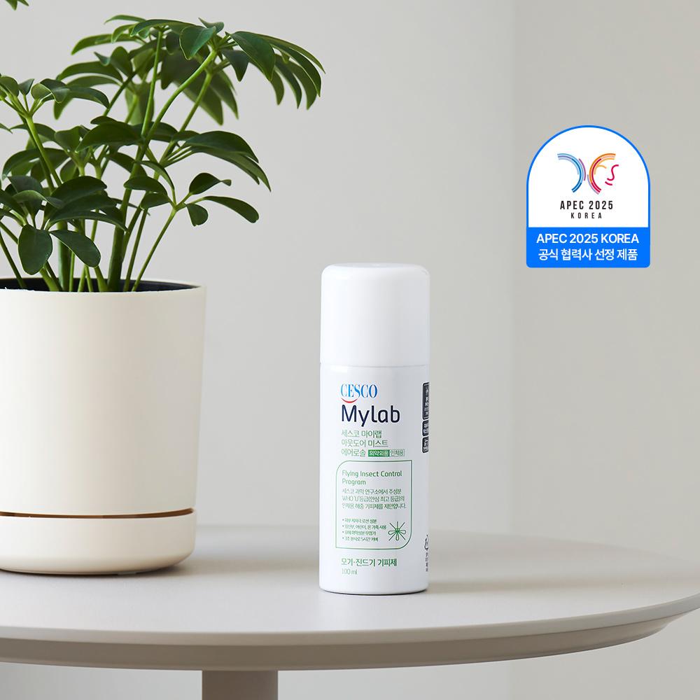 세스코 마이랩 모기 에어로솔 워터베이스 무향 500ml x 1개 + 330ml x 1개 + 모기 기피제 100ml x 2개