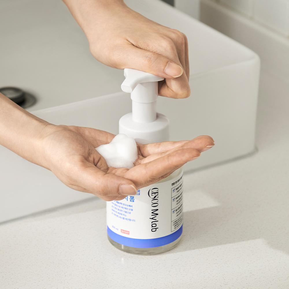 세스코 마이랩 핸드워시 폼 플로랄향 300ml x 6개