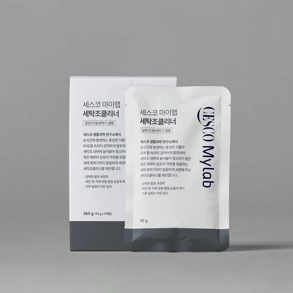 세스코 마이랩 세탁조클리너 (90g * 4개입)