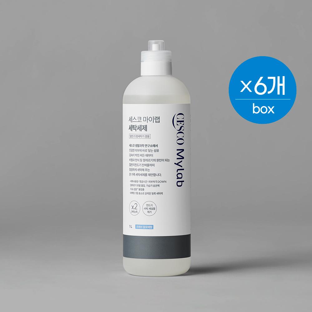 세스코 마이랩 세탁세제 1L x 6개 (1box)