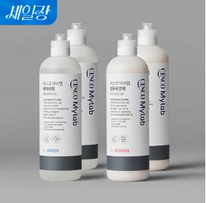 세스코 마이랩 세탁세제 1L x 2개 + 섬유유연제 1L x 2개