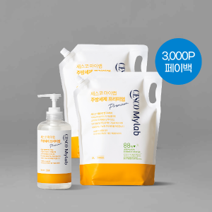 세스코 마이랩 주방세제 프리미엄 500ml + 리필 2L x 2개