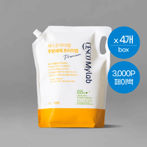 세스코 마이랩 주방세제 프리미엄 리필 2L x 4개 (1box)