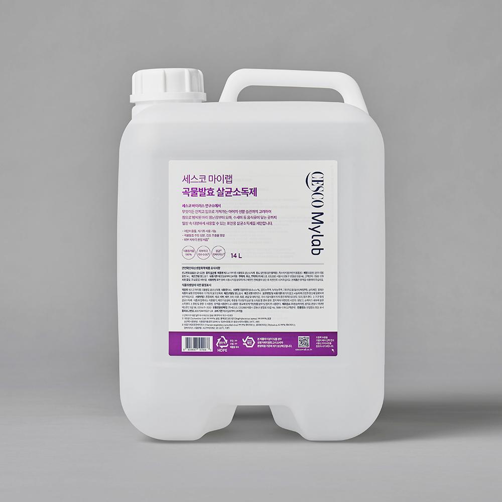 세스코 마이랩 곡물발효 살균소독제 리필 14L
