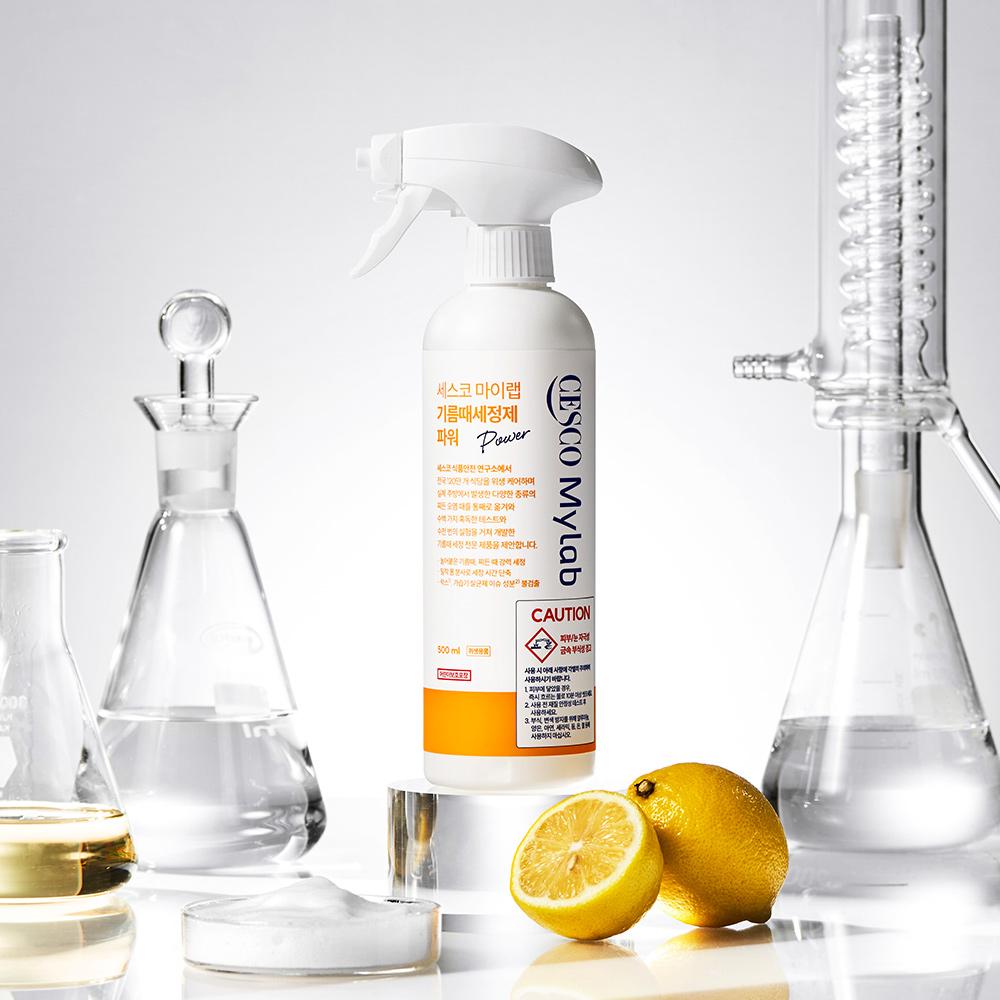 세스코 마이랩 기름때세정제 파워 500ml  x 3개