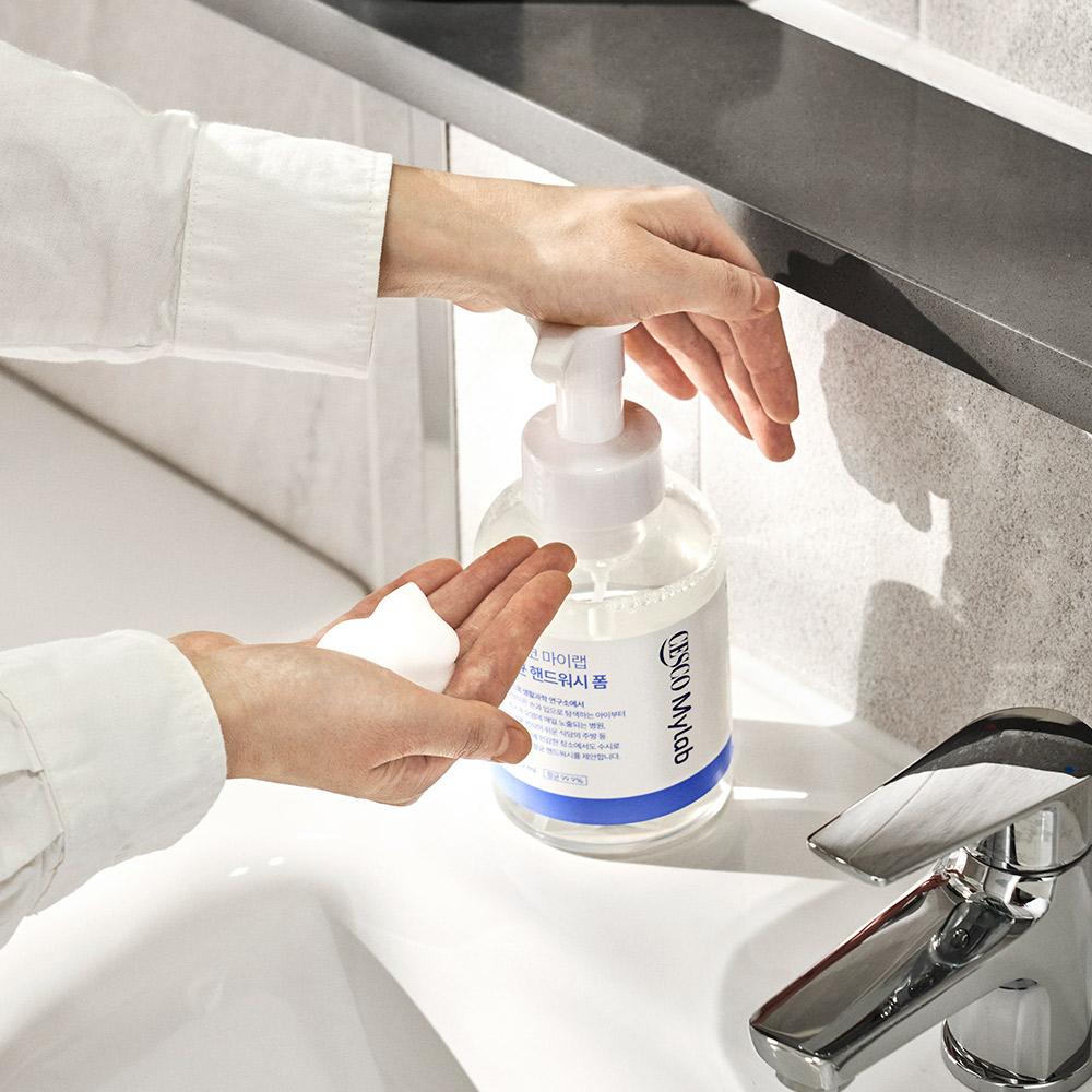세스코 마이랩 항균 핸드워시 폼 무향 500ml x 3개
