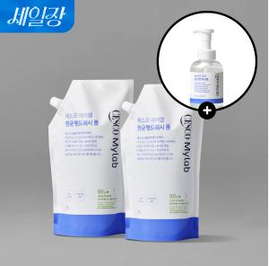 세스코 마이랩 항균 핸드워시 폼 리필 1L x 2개 + 500ml 추가증정