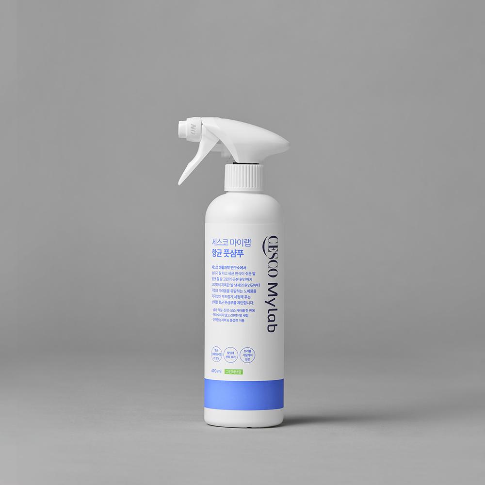 세스코 마이랩 항균 풋샴푸 490ml