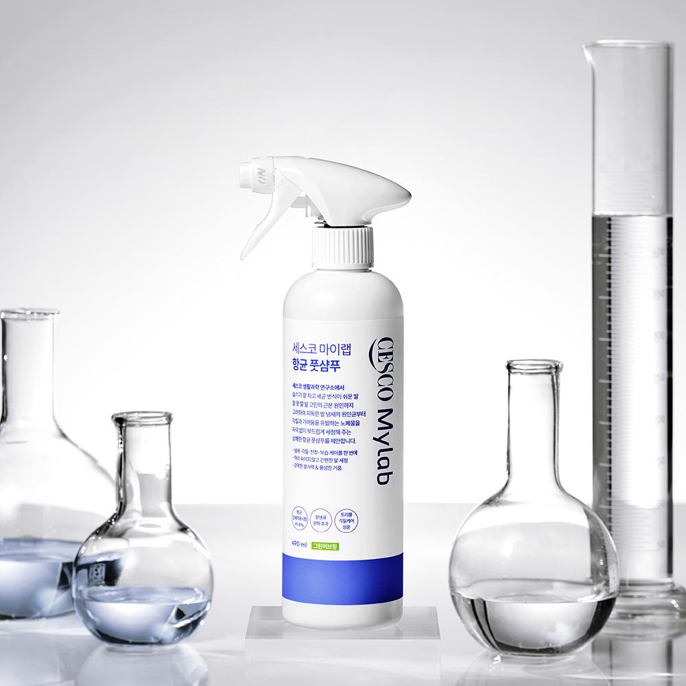 세스코 마이랩 항균 풋샴푸 490ml
