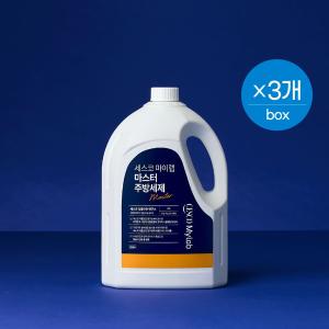 세스코 마이랩 마스터 주방세제 4L x 3개 (1box)