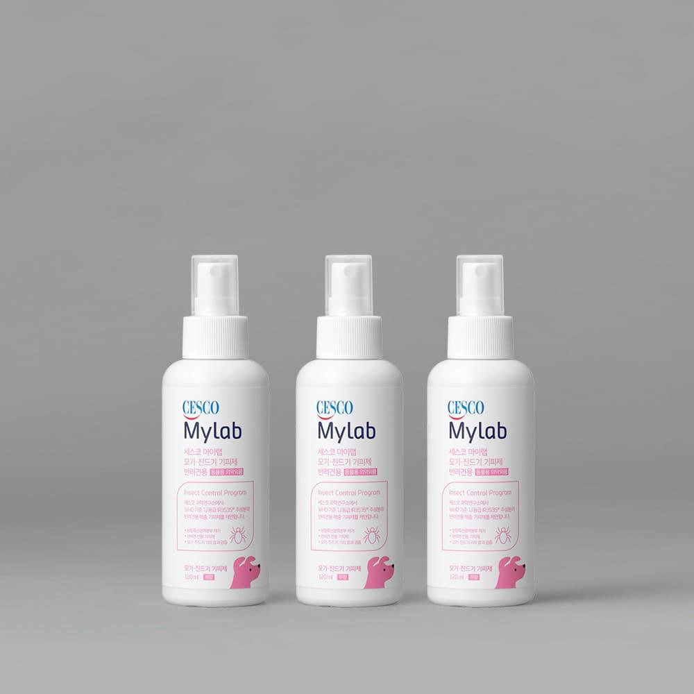 세스코 마이랩 모기·진드기 기피제 반려견용 120ml x 3개