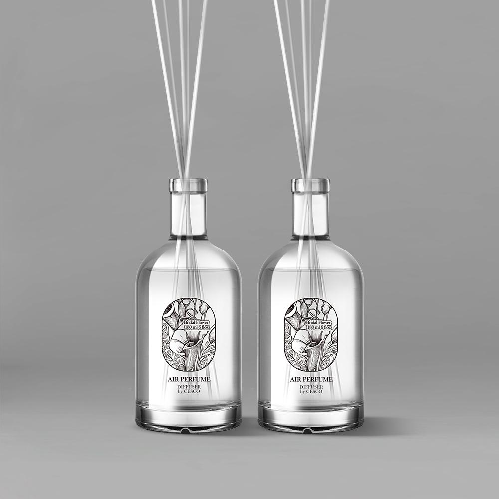 [정기배송] 세스코 에어퍼퓸 디퓨저 브라이덜 플라워 180ml x 2개