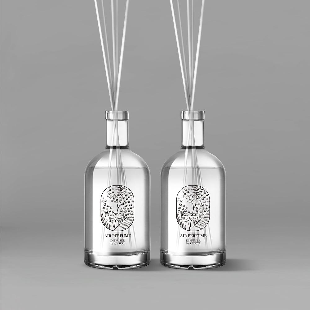 세스코 에어퍼퓸 디퓨저 플라워 마켓 180ml x 2개