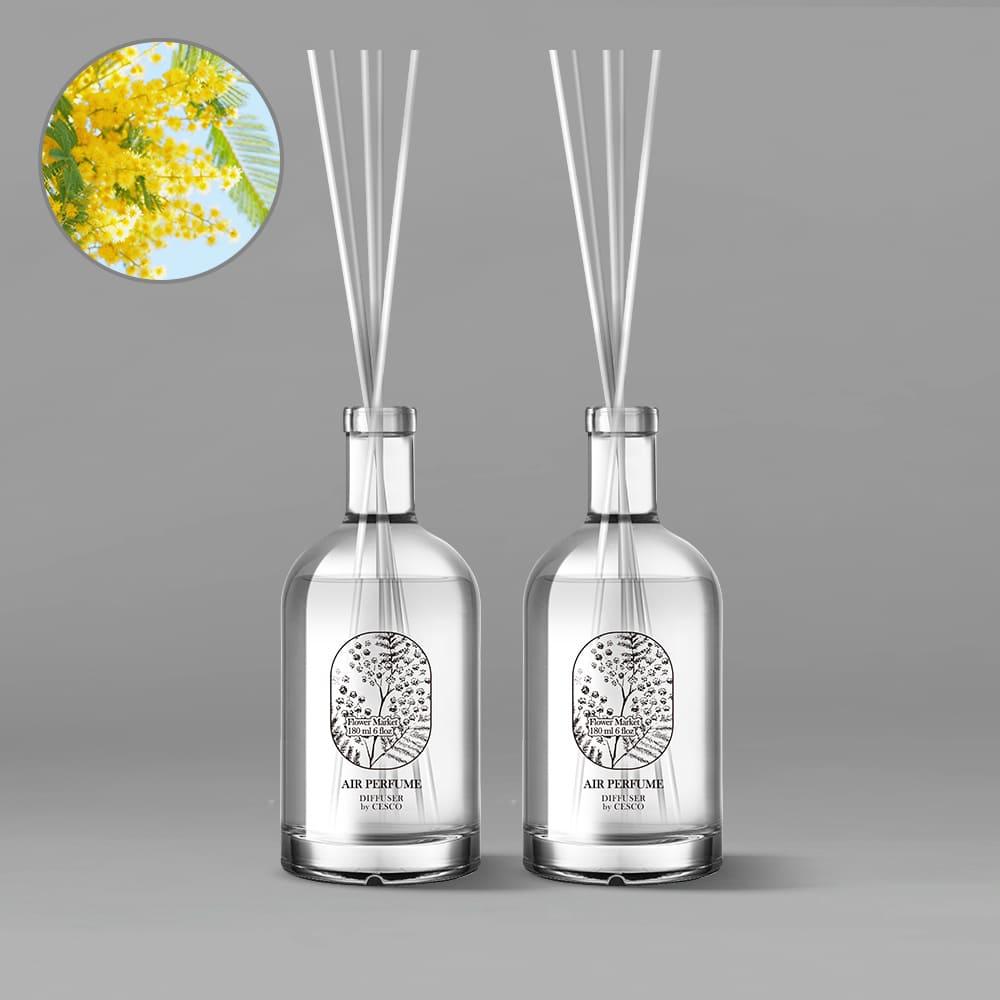 세스코 에어퍼퓸 디퓨저 플라워 마켓 180ml x 2개