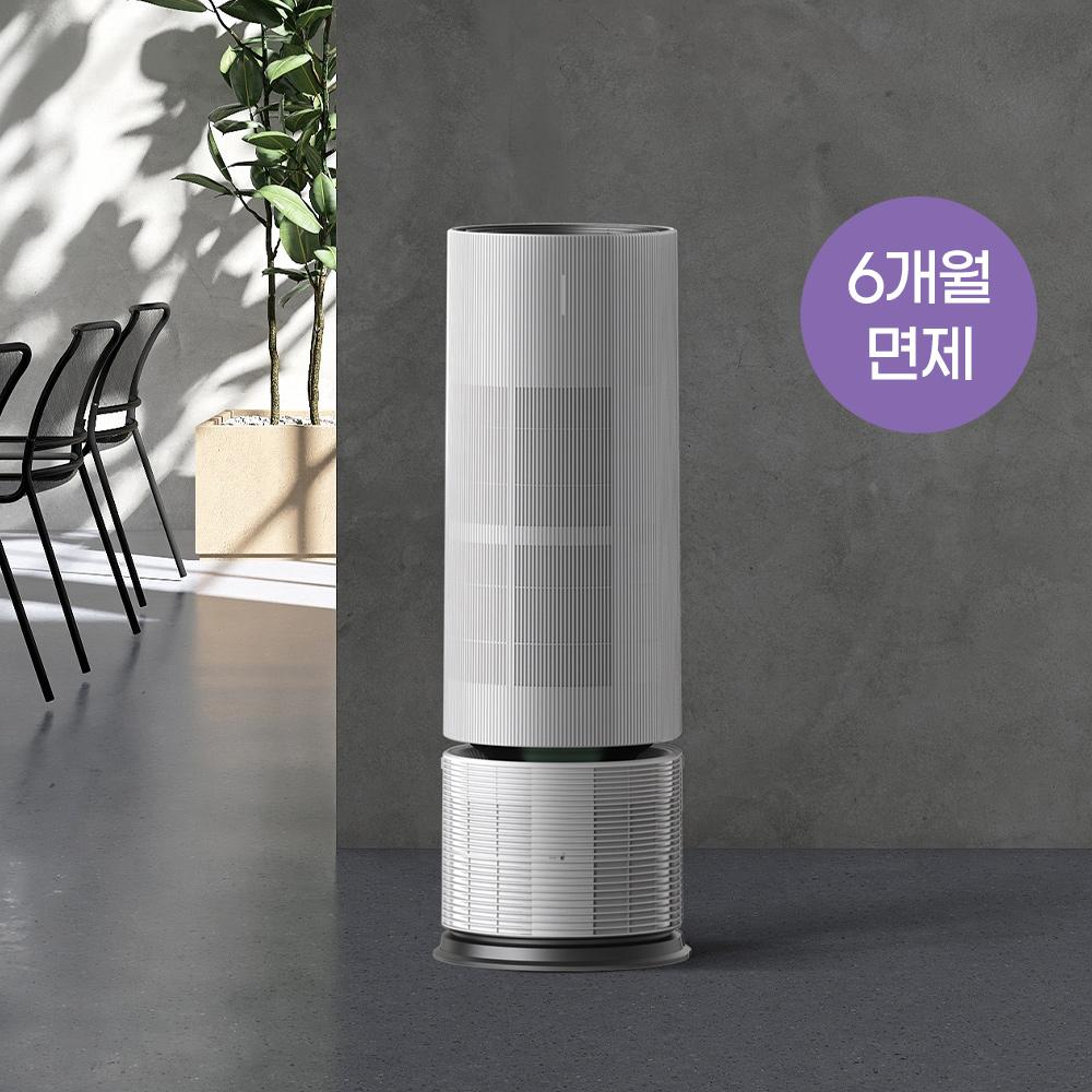 [렌탈료 최대 6개월 면제] 트루살균 공기청정기 판테온 (25평/코튼 화이트)