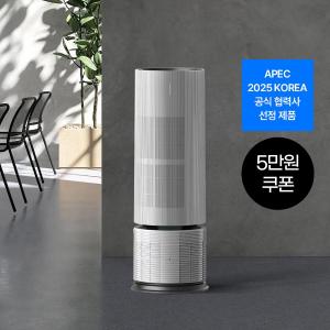 [쿠폰혜택가 1,186,800원]트루살균 공기청정기 판테온 (25평/코튼 화이트)