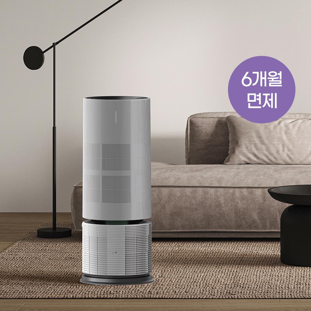[렌탈료 최대 6개월 면제] 트루살균 공기청정기 판테온 (20평/코튼 화이트)