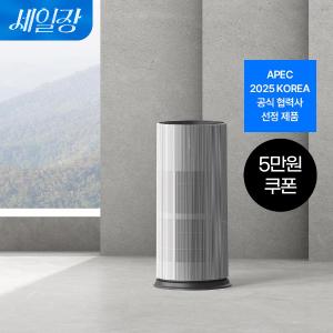 [쿠폰혜택가 846,600원]트루에어 공기청정기 판테온 (25평/코튼 화이트)