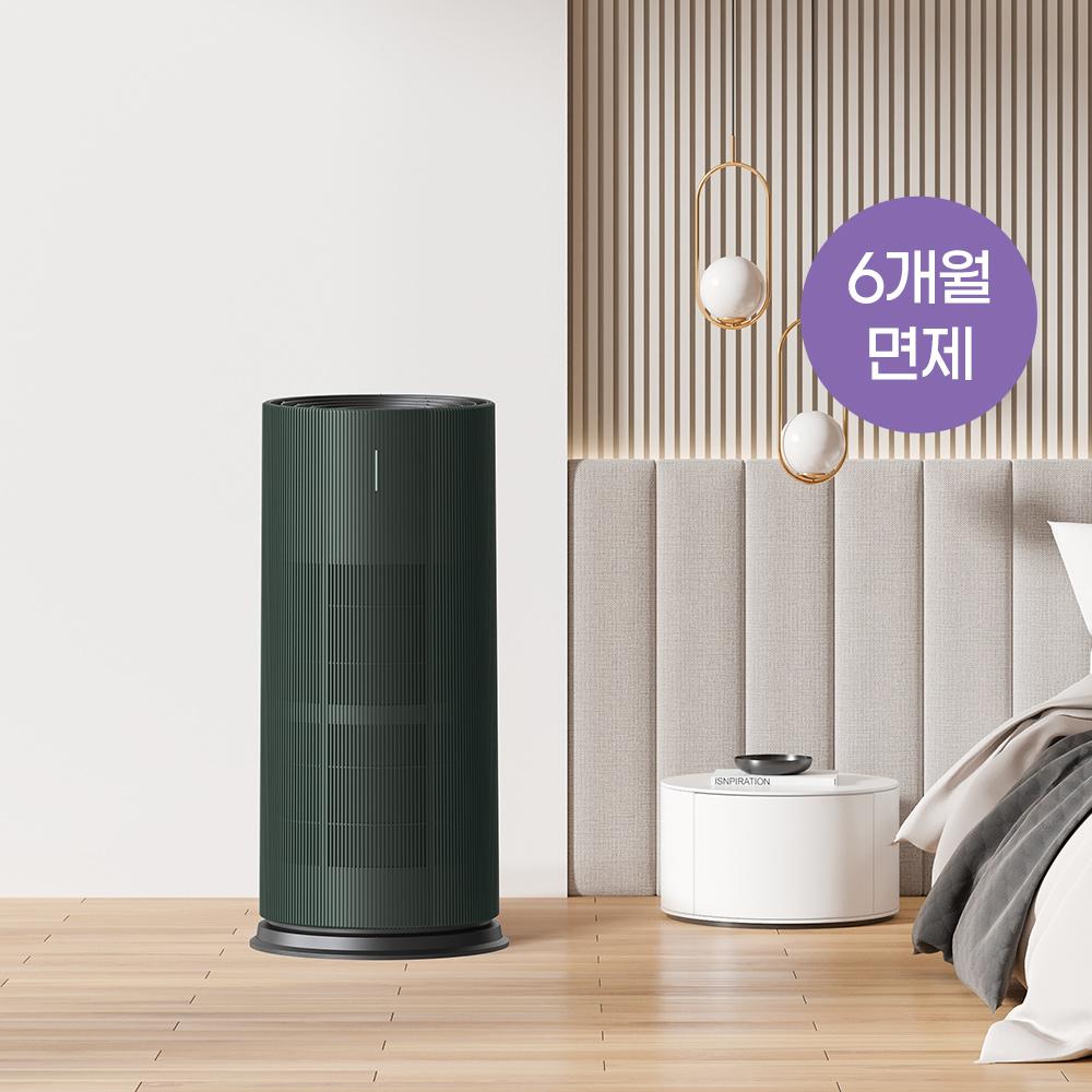 [렌탈료 최대 6개월 면제] 트루에어 공기청정기 판테온 (25평/포레스트 그린)