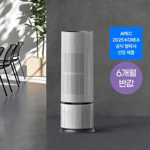 [렌탈료 최대 6개월 반값] 트루살균 공기청정기 판테온 (25평/코튼 화이트)