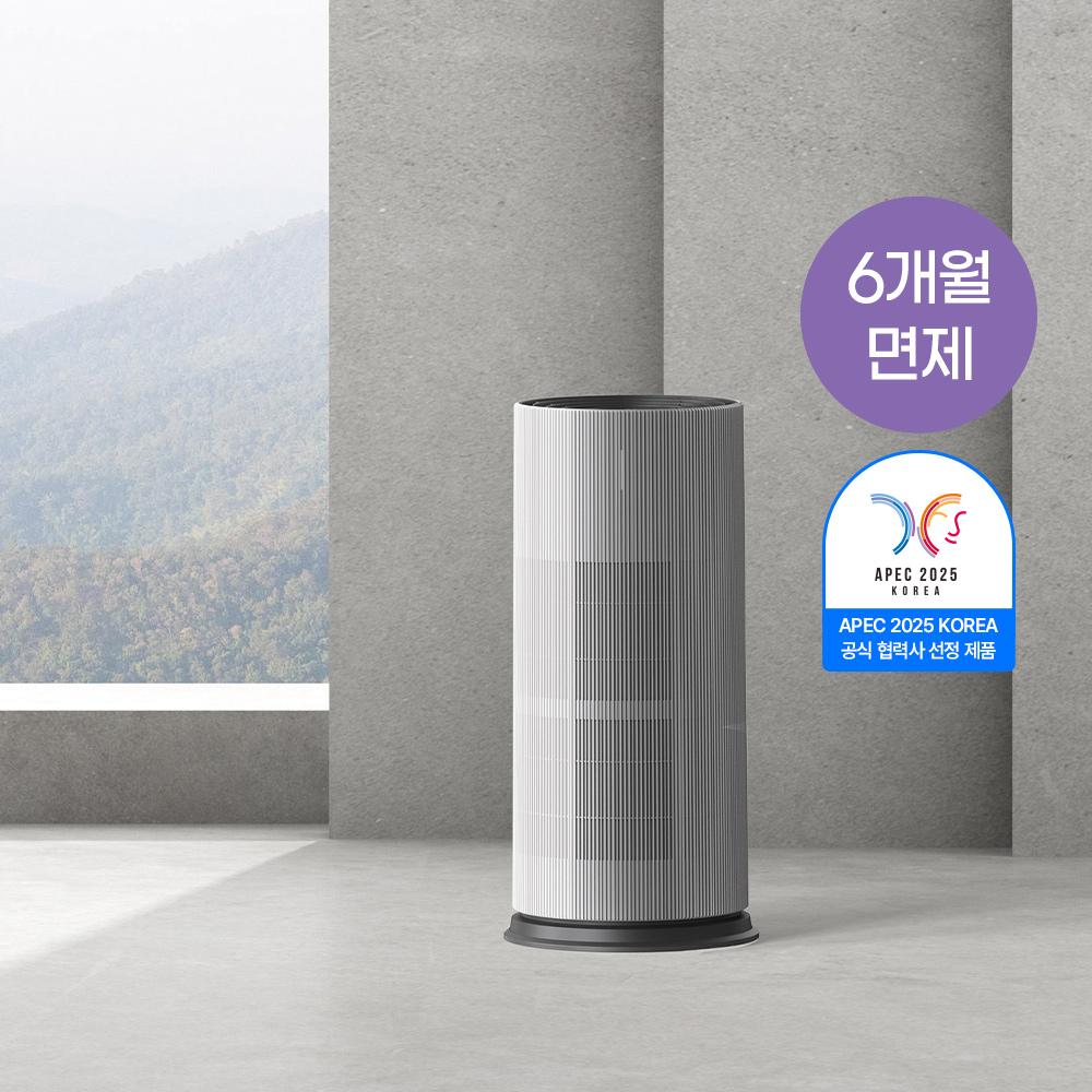[렌탈료 6개월 면제] 트루에어 공기청정기 판테온 (25평/코튼 화이트)