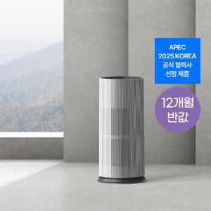 [렌탈료 최대 12개월 반값] 트루에어 공기청정기 판테온 (25평/코튼 화이트)