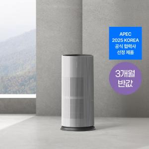 [렌탈료 최대 3개월 반값] 트루에어 공기청정기 판테온 (25평/코튼 화이트)