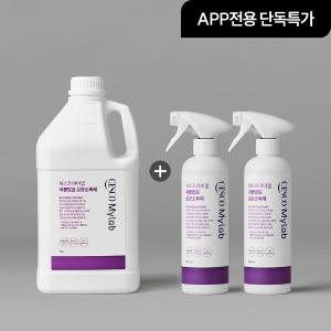 [앱전용] 세스코 마이랩 곡물발효 살균소독제 4L x 1개 + 500ml x 2개
