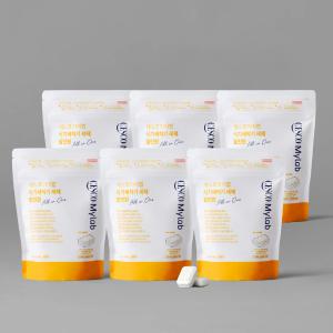 세스코 마이랩 식기세척기 세제 올인원 (10g x 65개입) x 6개