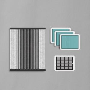 [12개월분] 판테온 25평형 필터 세트 (기능성필터: 유해가스필터)