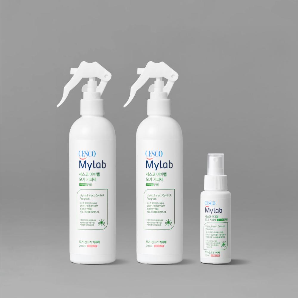 세스코 마이랩 모기기피제 290ml x 2개 + 70ml