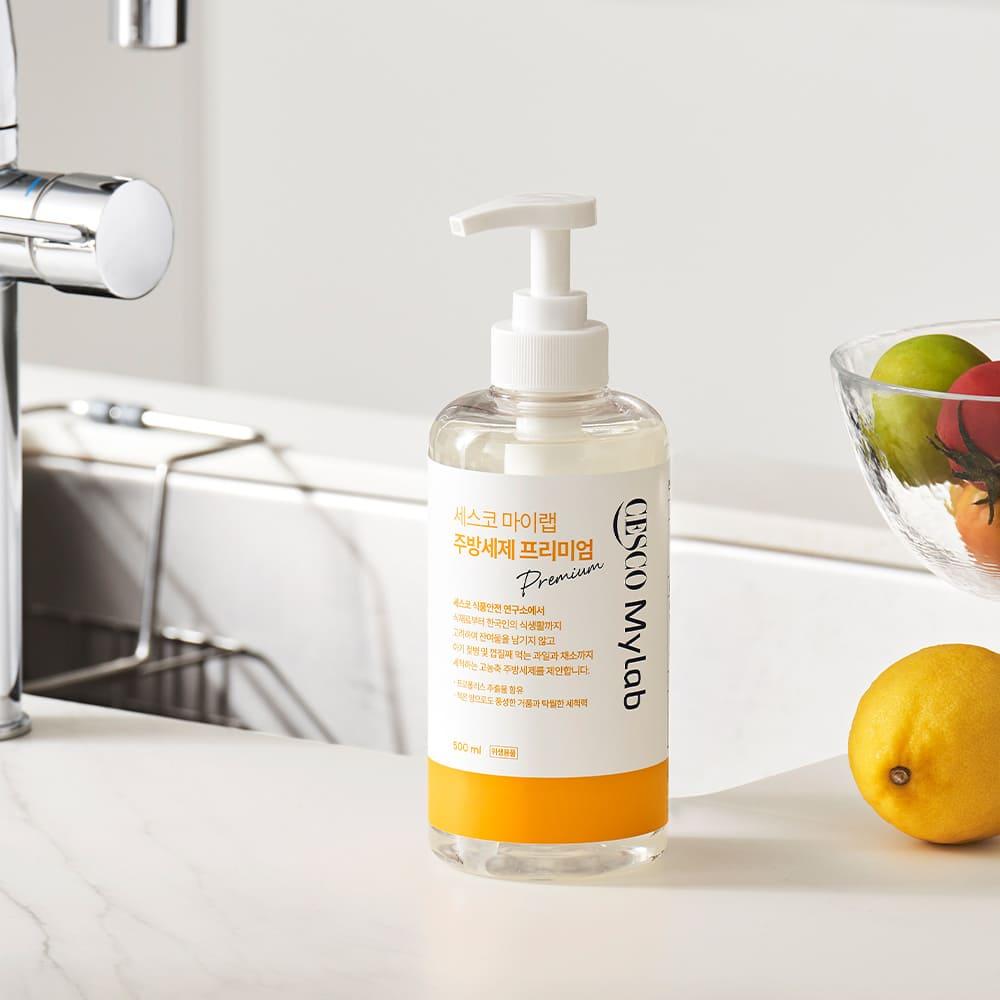 세스코 마이랩 주방세제 프리미엄 500ml x 12개 (1box)