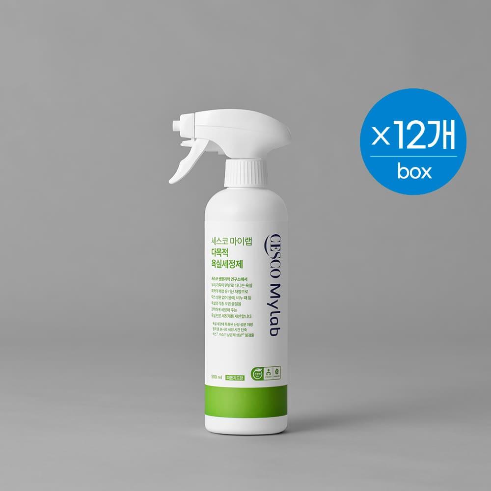 세스코 마이랩 다목적 욕실세정제 500ml x 12개 (1box)