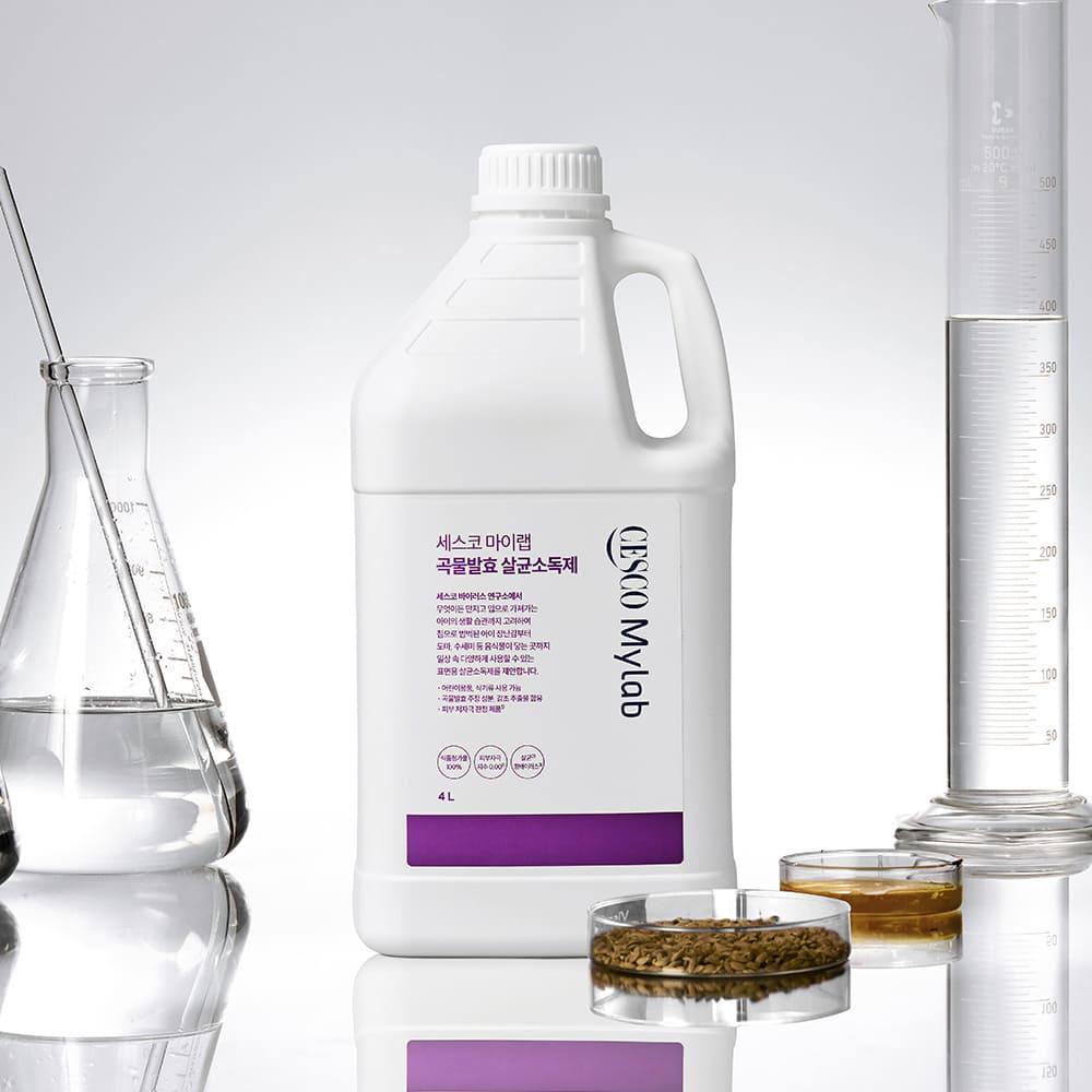 세스코 마이랩 곡물발효 살균소독제 4L x 4개 (1box)