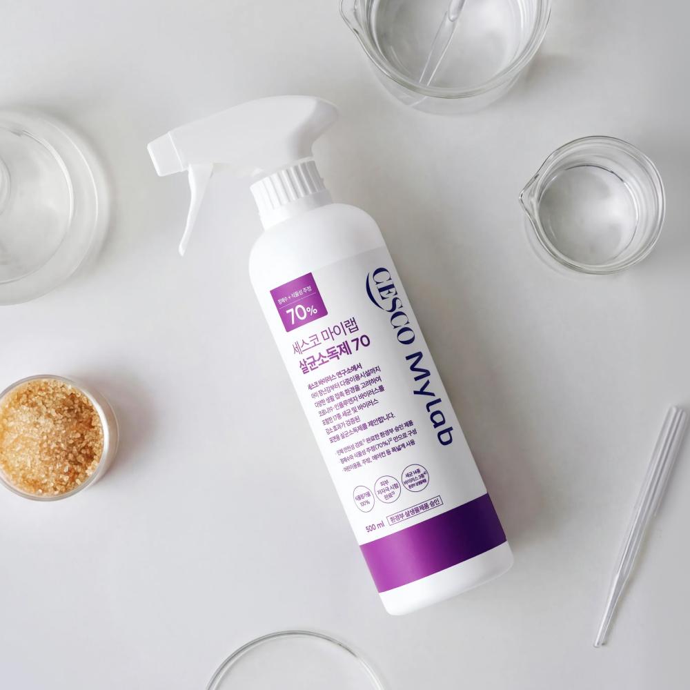 세스코 마이랩 살균소독제 70 500ml x 6개
