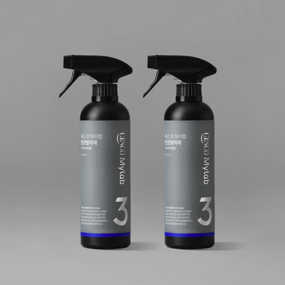 세스코 마이랩 마스터 차량용 전문탈취제 500ml x 2개