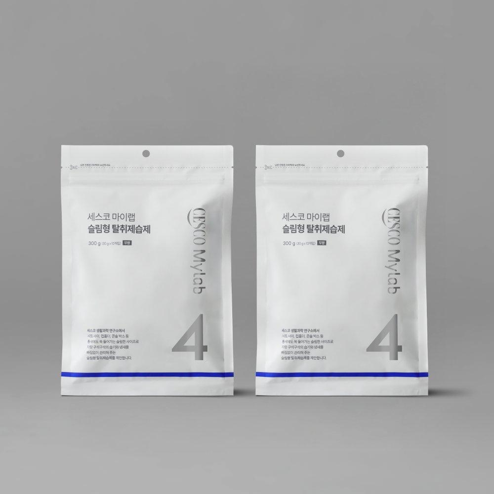 세스코 마이랩 차량용 슬림형 탈취제습제 (30g*10개입) x 2팩