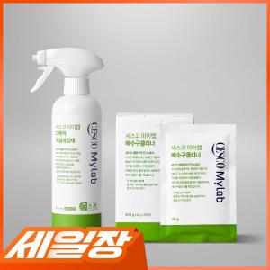 세스코 마이랩 다목적 욕실세정제 500ml + 배수구클리너 (40g * 5개입) x 2개