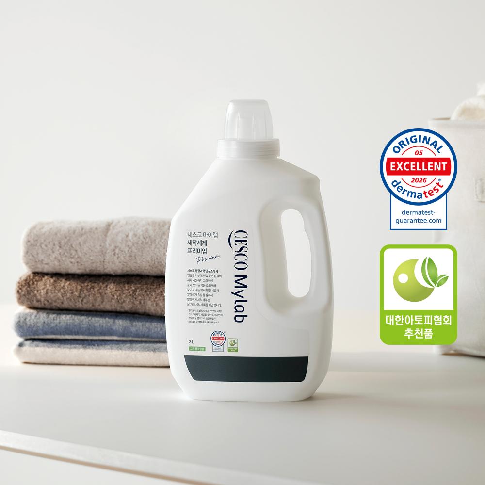 세스코 마이랩 세탁세제 프리미엄 2L x 2개