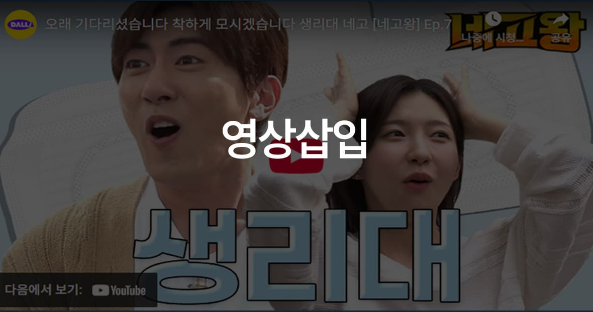 네고왕x세스코 유튜브 이미지
