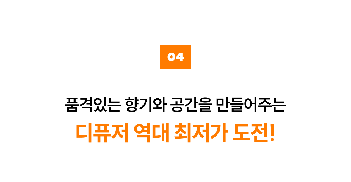 05. 디퓨저 역대 최저가 도전